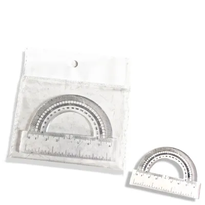 1 Pcs Penggaris Segitiga Busur Geometri/Penggarisan busur/Garisan Busur