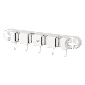ASCOR | No-drilling Strong Fixing Broom Mop Hanger