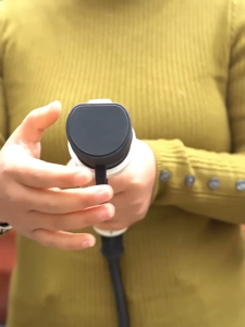 เครื่องชาร์จยานพาหนะไฟฟ้า Type2 เครื่องชาร์จ EV แบบพกพา 16A 3.5KW ควบคุมได้ตามเวลา