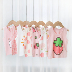 Cotton Sleeveless Summer Home Wear for Girls