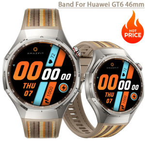 Silicone Nylon Woven Strap for Huawei Watch GT6 Pro 46mm Wristband Bracelet for For Huawei Watch GT6 Pro Sports Band Accessories