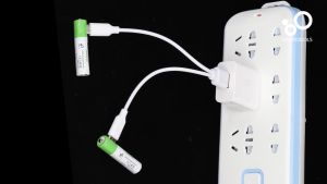 SMARTOOOLS Type C Fast & Quick Charge Battery Smart Tag 1.5V Lithium Li-ion AA / AAA Battery Rechargeable Bateri