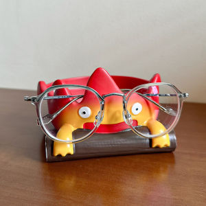 Creative Cartoon Eyeglasses Storage Box Office Desk Decoration Cute Cassify Tray round Resin Storage Organizer for Glasses