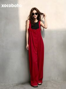 xocoboho | High Waist Slimming Laid-back Loose Romper