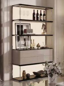 Italian Luxury Glowing Display Wine Cabinet