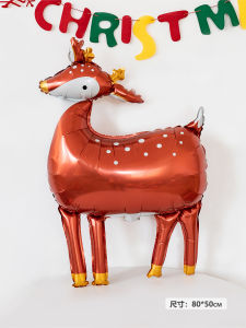 Christmas English Letters Hanging Flag Flag Balloon Decoration Christmas Eve Shopping Mall Kids Party Event Scene Layout