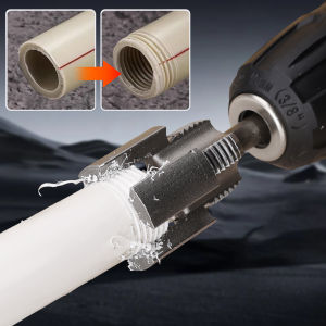 YESPERY Water Pipes Universal Thread Cutter PPR Pipe Integral Internal and External Threading Tool 4/6 Points Tap and Die Set for Pipe Threading