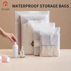 Ziinlife 5/10PCS Multi-functional Reusable Storage Bag Clothes Packaging Bags Waterproof Shoes Cosmetics Storage Bag for Travel