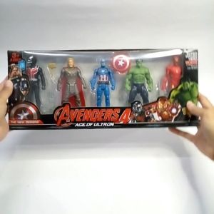 Action Figure Marvel Avanger Super Hero 5 PCS - 2158