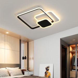 【Free Ship】【3-year warranty】Modern Minimalist Lights for Ceiling Design Tricolor Led Ceiling light for Bedroom Drop light ceiling chandelier for living room Home indoor Lamp