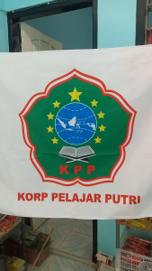Bendera CBP Bendera KPP Corp Korp Brigade Pembangunan Pelajar Putri Rumbai