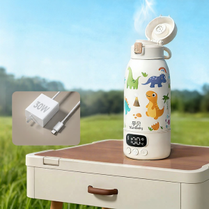 YunBaby | Thermos Baby Bottle Warmer 100 Degree Portable