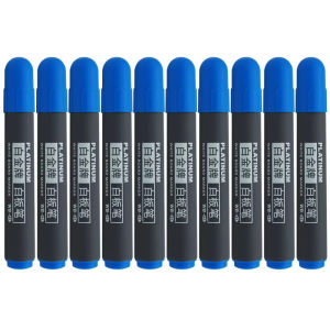 HERO | Bút Dạ Quang Bảng Trắng Platinum WB-45 Mực Đậm Đặc Khô Nhanh Dễ Lau Chùi Thân Nhựa Một Đầu Dùng Cho Văn Phòng