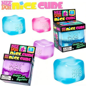 II Trending Nee Doh Jellyfish & Cube Squish Toy Soft Jelly Squeeze Stress Relief Fidget Toy Sensory NeeDoh for Kids & Adults