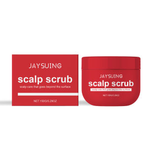 简素净 | JAYSUING Scalp Scrub Shampoo Refreshing Oil Control Dandruff Remove Clean Scalp Treatment Relieve Itching Exfoliating Hair Scrub