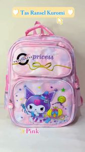 TAS FASHION ANAK PEREMPUAN / TAS RANSEL ANAK PEREMPUAN TK SD SMP / TAS ANAK KUROMI ANTI AIR