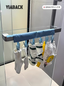 Portable Folding Fabric Clothes Hanger Travel Essential Business Trip Drying Clothes Tool Hotel Bedroom Storage Organizer