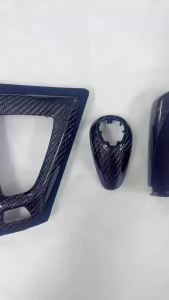 LHD RHD Applicable to BMW F80 F82 F83 M2C M3 M4 carbon fiber gearshift cover base handbrake