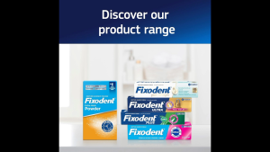 FIXODENT PURE STRENGTH SECURE DENTURE ADHESIVE 68g IMPORTED FROM USA
