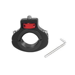 Aluminum Alloy Mount 1/4 Screw Bicycle Bike Handlebar Clip Holder Clamp for Gopro13 12 for Insta360 X5 DJI Camera Accessories