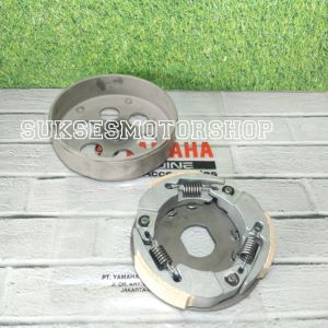 Kampas otomatis ganda assy + mangkok ganda yamaha nouvo mio sporty smile fino karbu mio soul lama
