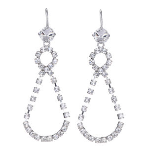 Ji Jingyi Retro Hong Kong Style Womens No Piercing Earrings Fashionable Dangle Jewelry Alloy Silver Gold Plated New 2023