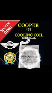 MINI COOPER R53 2002-2005 YEAR ORIGINAL COOLING COIL/ EVAPORATOR (CAR AIRCOND SYSTEM) UNDER DASHBOARD