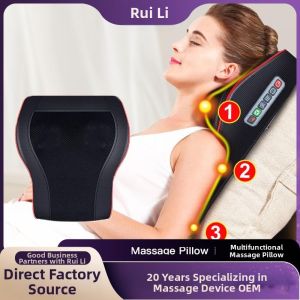 LIWAN | Intelligent Cervical Lumbar Massage Cushion Heating Electric Pillow