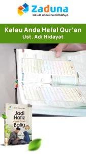 Buku Jadi Hafiz Sebelum Balig Metode Efektif Mendidik Anak Penerbit Zaduna Best Seller Saied Al- Makhtum SC