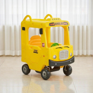 Oral-B | Yellow School Bus Style Ride-on Car