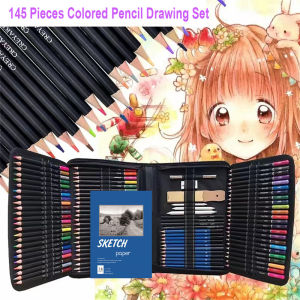 12/54/72/145pcs Professional Sketch Pencils Sets Graphite Drawing Charcoal Pencils Wood Non-toxic Painting Art Supplies
