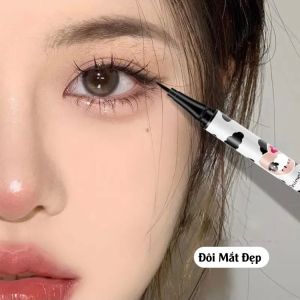 Bút Kẻ Mắt Nước Bọng Mắt Huyền Dưới Time Point Cừu Cực Mịn Siêu Xinh Quá Nhẹ 0.01mm