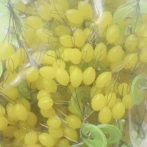 60PCS 10Set S M L Big Float Rubber Stopper Fishing Stopper Silicone Float Bean Fish Line Accessories Carp Fly Fishing Bait Tool