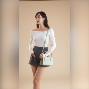 Bộ hộp quà YUUMY (Túi đeo chéo nữ YUUMY YN238 + Hộp quà YHQ2 + Túi giấy YTG2 + Túi rút BVR3838 + Thiệp cảm ơn YBT1)