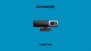 Streamplify CAM 1080p FHD 60fps 2 Megapixel & CAM PRO 4K 30fps 8.5 Megapixel Webcam with adjustable Tripod