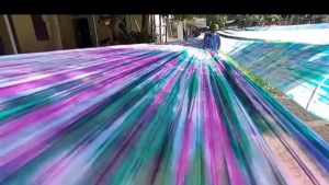 Khăn quàng cổ màu hồng 100% lụa tơ tằm