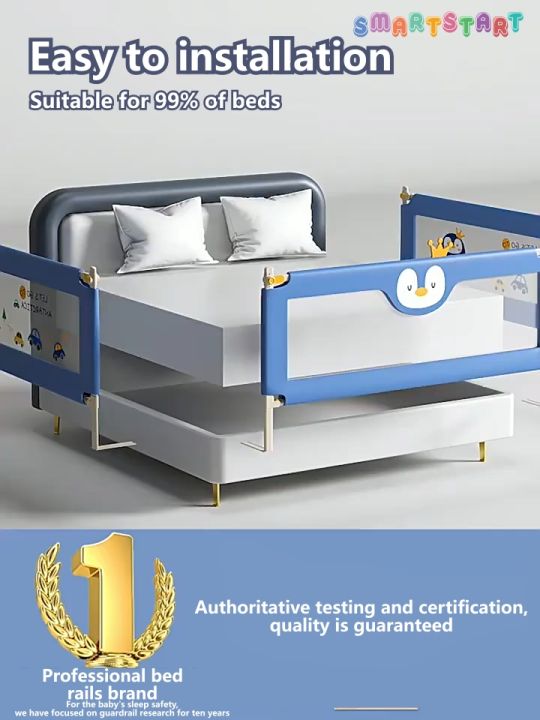 MASTELA Baby Bed Rail Safety Guard Bed Guard Rail Fence Pagar Pembatas  Pengaman Pagar Kasur Bayi Lazada Indonesia - Main Image