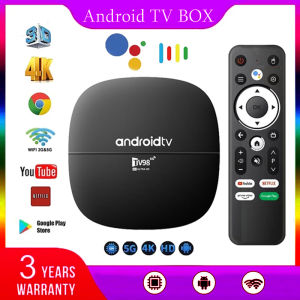 จัดส่งจากกทม TV98 ATV Android 13ทีวีกล่องTV98 Android TV Box 5G Dual Wifi 4K 2024ชุดกล่องด้านบนรองรับBT Google Voice Media Player กล่องแอนดอยด์ tv กล่องรับสัญญาณtv ดิจิตอลกล่อง ดิจิตอล tv