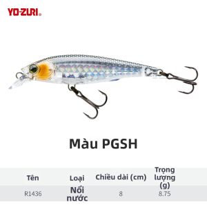 YO-ZURI | Mồi Cứng Bơi Dài
