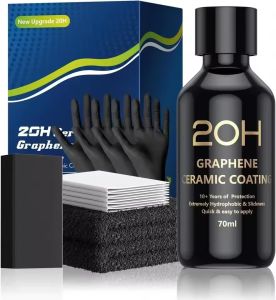 2025 Graphene Ceramic Coating 20H with Self Healing and UV Track Technology Car Detailing Professionals 10+ Years of Protection