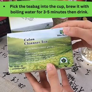 Herbal Detox Tea Sachets - 20pcs Natural Chinese Loose Leaf Tea Bags for Weight Loss & Constipation Relief