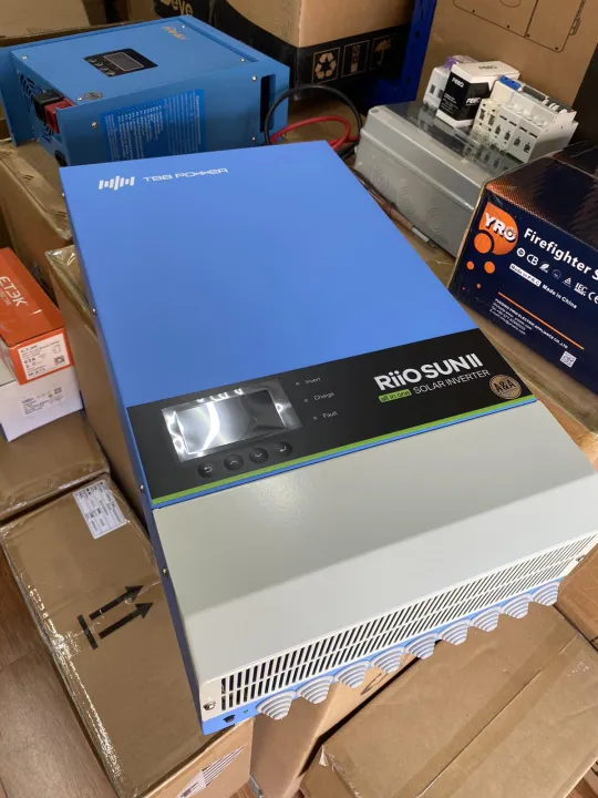 RIIO SUN-II 6KVA/48V SOLAR HYBRID INVERTER 250V/100A-TBB
