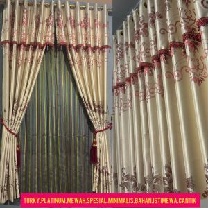 gorden semokring 12 ring poni gabung blackout turki premium mewah