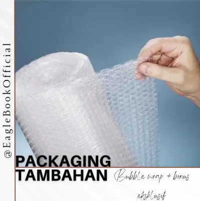 packing plastik pelindung paket Bubble wrap anti air plus bonus eksklusif