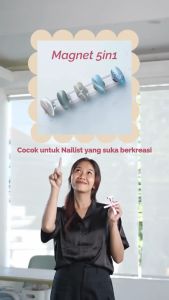 Cat Eyes Magnet 5in1 Alat Magnet Kuku