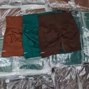 Quần đùi mitao 3DK021 tập Gym Quần tập Yoga dệt kim chun đào mẫu mới vải dệt cao cấp 10% Elastane