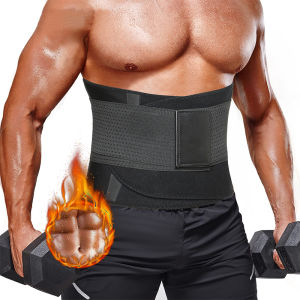 JHHB ที่รัดเอวเข็มขัดลดหน้าท้องสำหรับผู้หญิงที่เข็มขัดซัพพอร์ทเหงื่อออกที่หลังแร็ปซาวน่าลดน้ำหนักฟิตเนสยิมคอร์เซ็ทชูดกระชับสัดส่วน