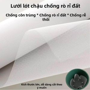Jiaxun | Mạng Lót Đáy Chậu Thoáng Khí Chống Rò Rỉ và Côn Trùng