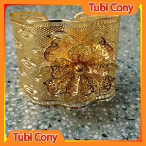 [ Tặng kèm 1 nhẫn ] Vòng nữ xuping hoa mai mạ vang 24 vừa mọi vòng tay  VXP221-242-DX Tubi Cony