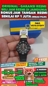 JAM TANGAN Q Q PRIA ORIGINAL QnQ V07 A010VY Q&Q V07A - 010VY Men NG - BLACK - RUBBER - Jam dunia JD18 # Jam Tangan Pria Jam Pria Jam Tangan Anti Air + JAM TANGAN QQ V07 010VY JAM TANGAN QnQ V07 A010VY JAM TANGAN Q&Q V07A - 010VY S003
